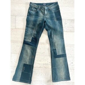 2006 RARE Vintage BONGO | y2k Patchwork Denim Low rise Jeans